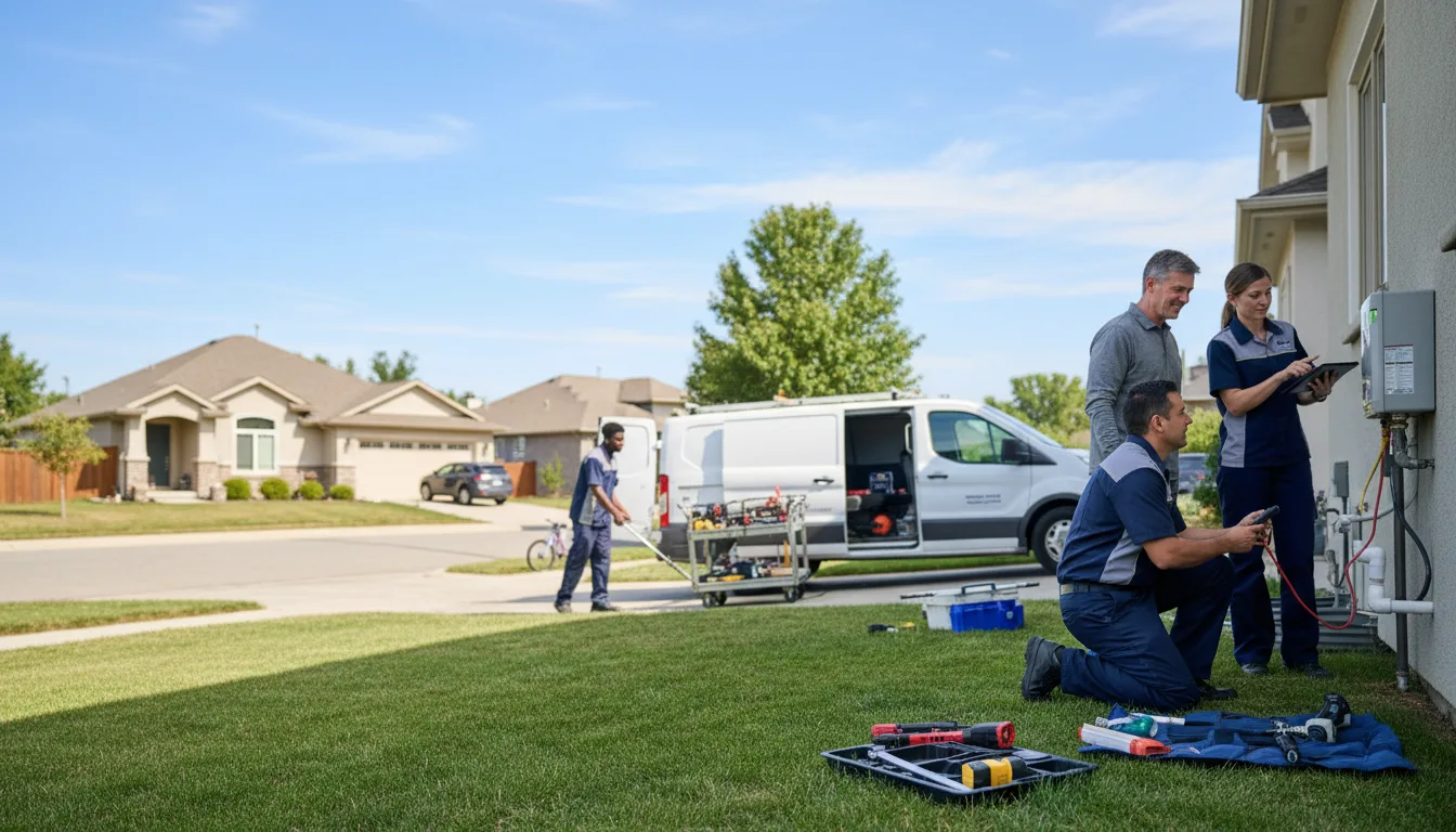 Tankless water heater service in San Saba, TX